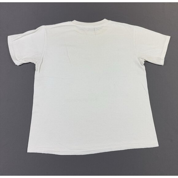 Rare Vintage 90s Boeing B-29 Superfortress Art White Shirt Oneita Small USA Made - Picture 2 of 9